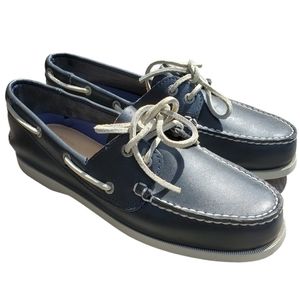 G.H Bass Cast Off Leather Slip-on Boat Shoes Size 9.5